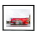 Shard Frame – Red bus, London
